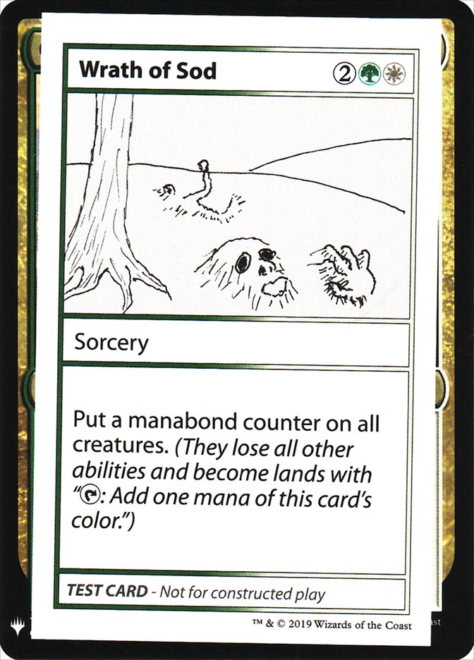 Wrath of Sod [Mystery Booster Playtest Cards]