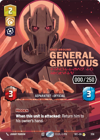 General Grievous - Scuttling to Safety (Serialized) (1138) (1138) [Secrets of Power]