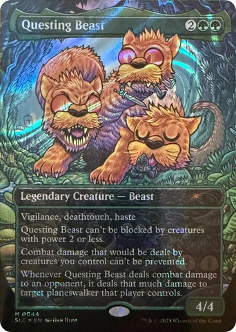 Questing Beast (0044) (Halo Foil) [Secret Lair Countdown Kit]