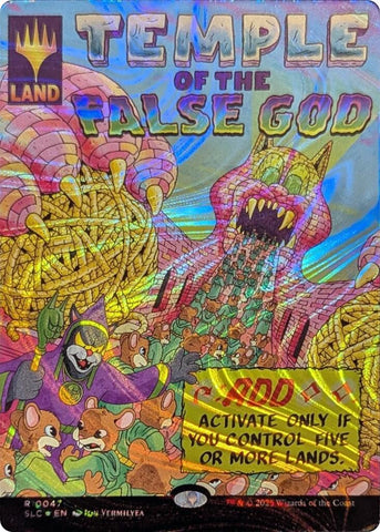 Temple of the False God (0047) (Halo Foil) [Secret Lair Countdown Kit]
