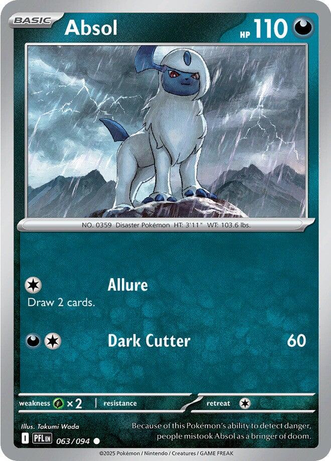 Absol (063/094) [Mega Evolution: Phantasmal Flames]