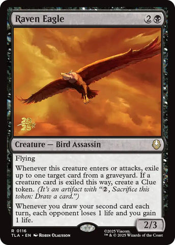 Raven Eagle [Avatar: The Last Airbender Prerelease Cards]