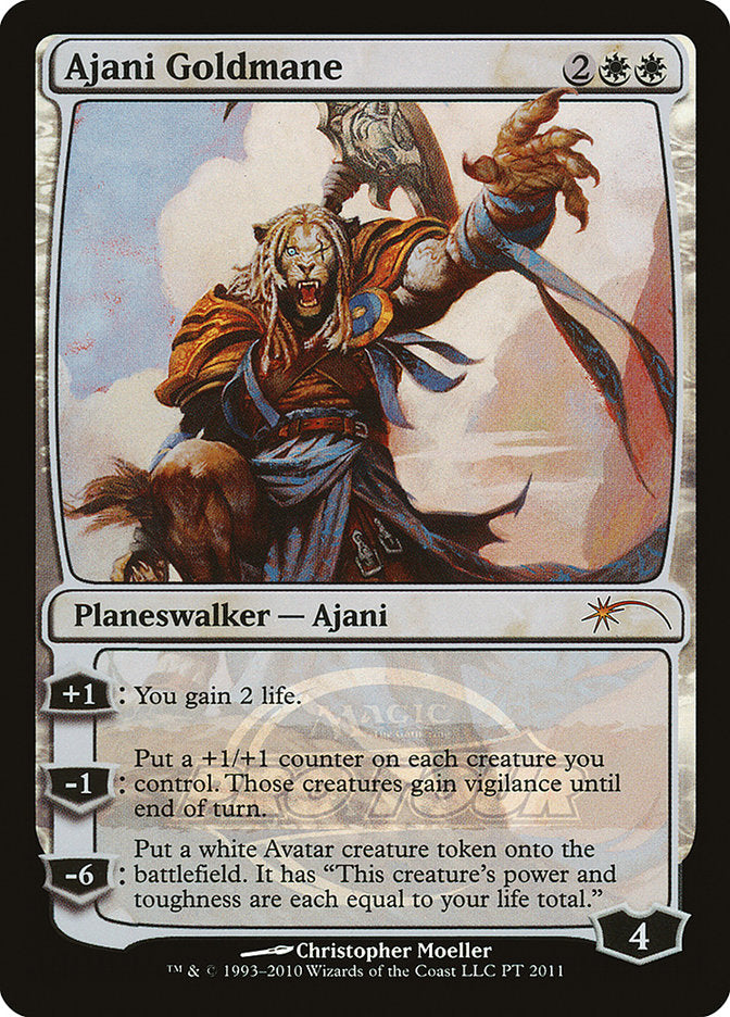 Ajani Goldmane (Pro Tour) [Pro Tour Promos]