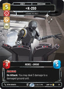 K-2S0 - Locking the Vault (28) (Foil) (28) [A Lawless Time: Weekly Play]