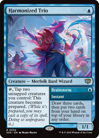 Harmonized Trio [Secrets of Strixhaven Promos]