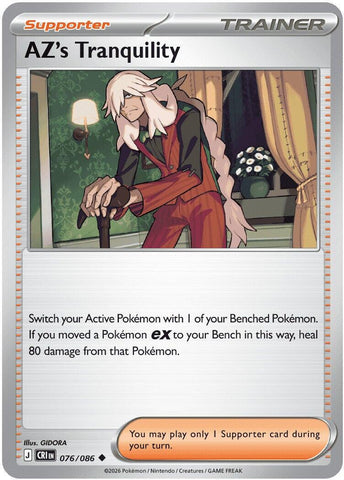 AZ's Tranquility (076/086) [Mega Evolution: Chaos Rising]