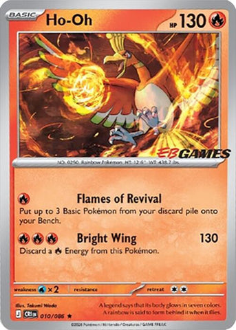 Ho-Oh (010/086) (EB Games Exclusive) [Mega Evolution: Chaos Rising]