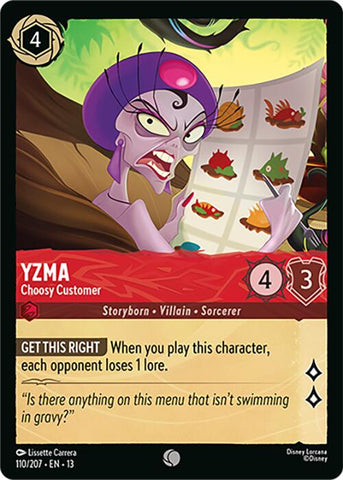 Yzma - Choosy Customer (110/207) [Attack of the Vine!]