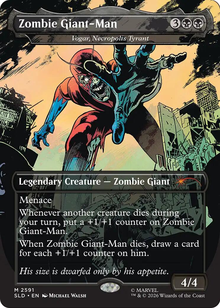 Zombie Giant-Man - Vogar, Necropolis Tyrant [Secret Lair Drop Series]