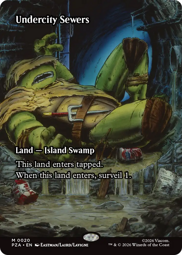 Undercity Sewers (Borderless) [Teenage Mutant Ninja Turtles Eternal-Legal]