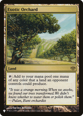 Exotic Orchard (CON) [Secret Lair: From Cute to Brute]