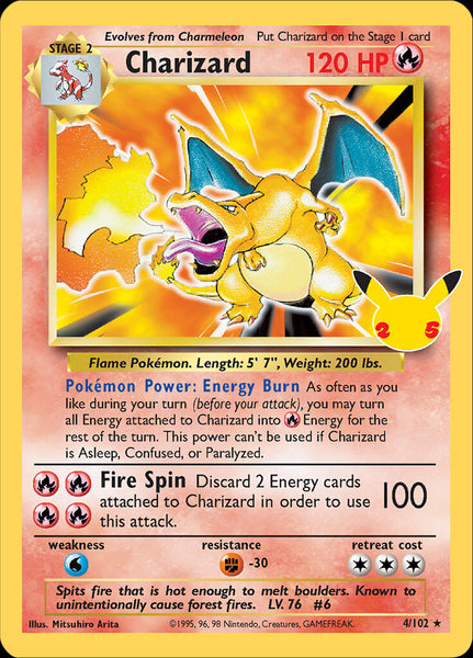 Charizard (4/102) [Celebrations: 25th Anniversary - Classic Collection