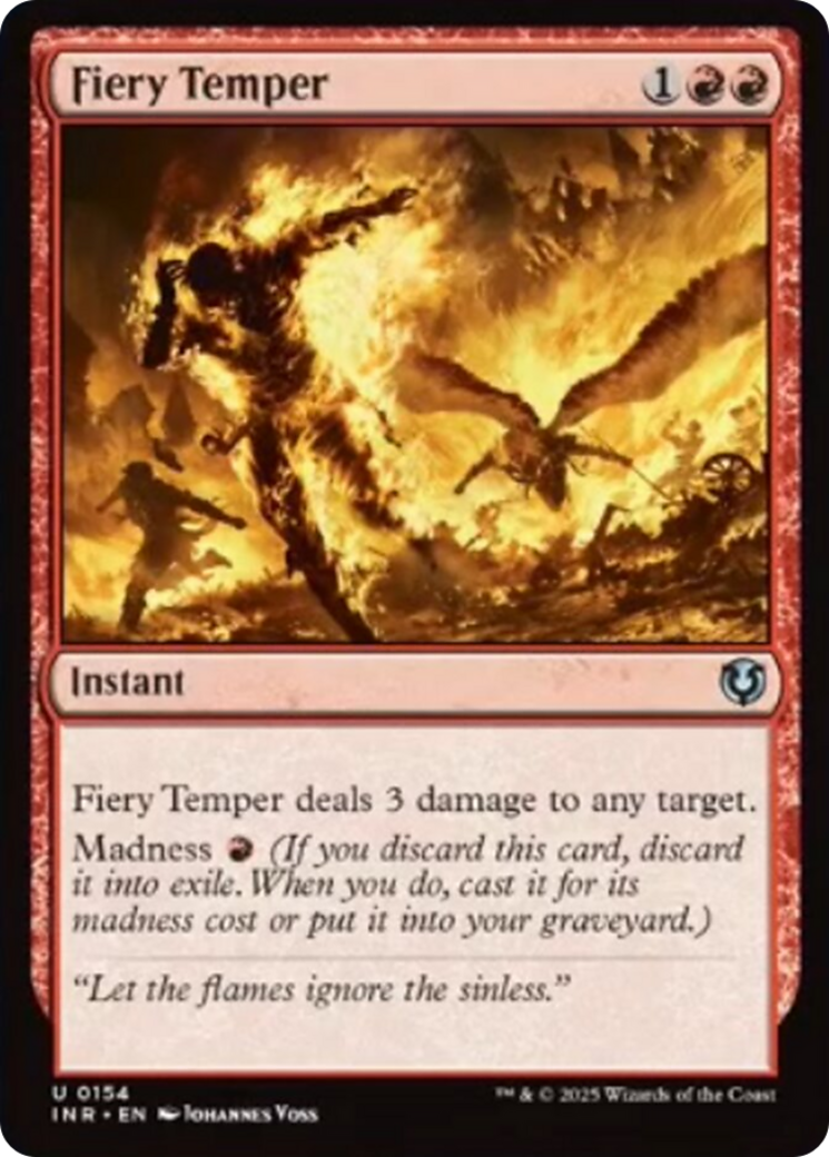 Fiery Temper [Innistrad Remastered]