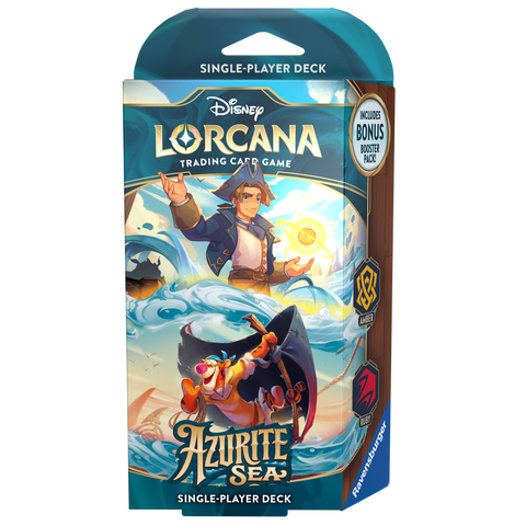 Disney Lorcana: Azurite Sea | Starter Deck - Amber & Ruby