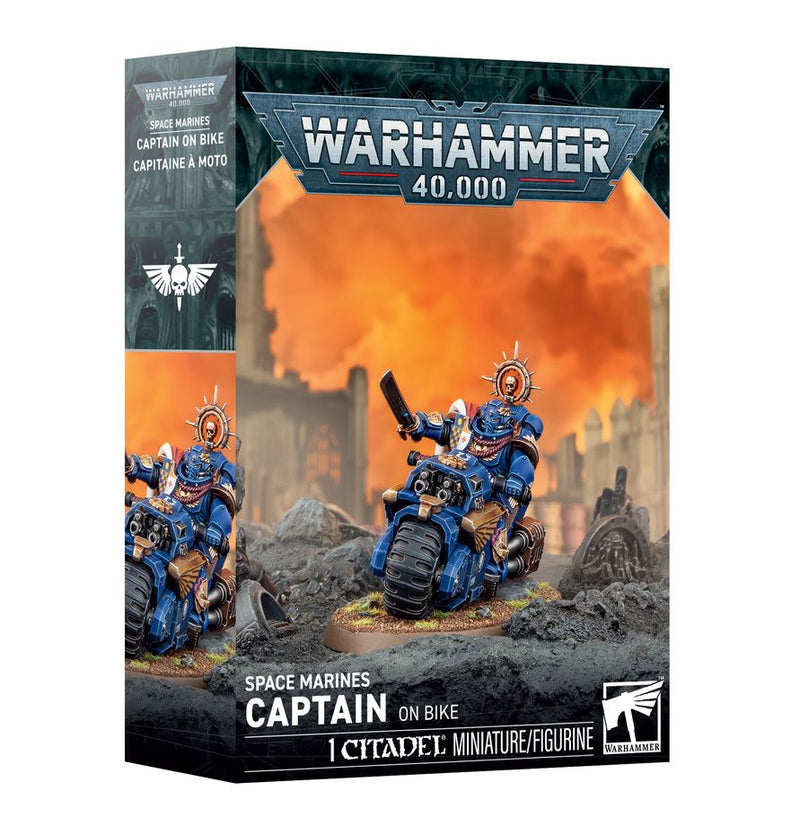 Warhammer 40,000: Space Marines - Captain on Bike [OCTOBER 3 RELEASE]