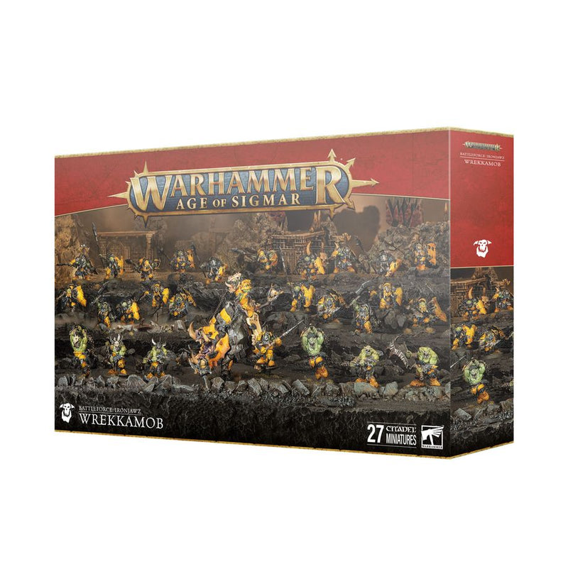 Warhammer Age of Sigmar: Ironjawz Battleforce - Wrekkamob