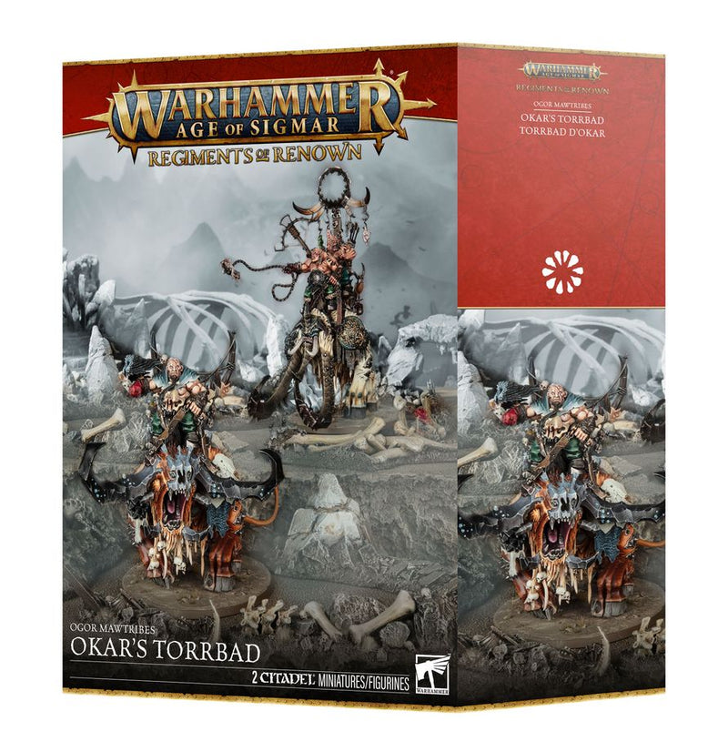 Warhammer Age of Sigmar: Ogor Mawtribes - Regiments of Renown: Okarr's Torrbad