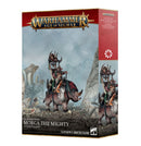 Warhammer Age of Sigmar: Ogor Mawtribes - Morga the Mighty / Tyrant on Glutthorn