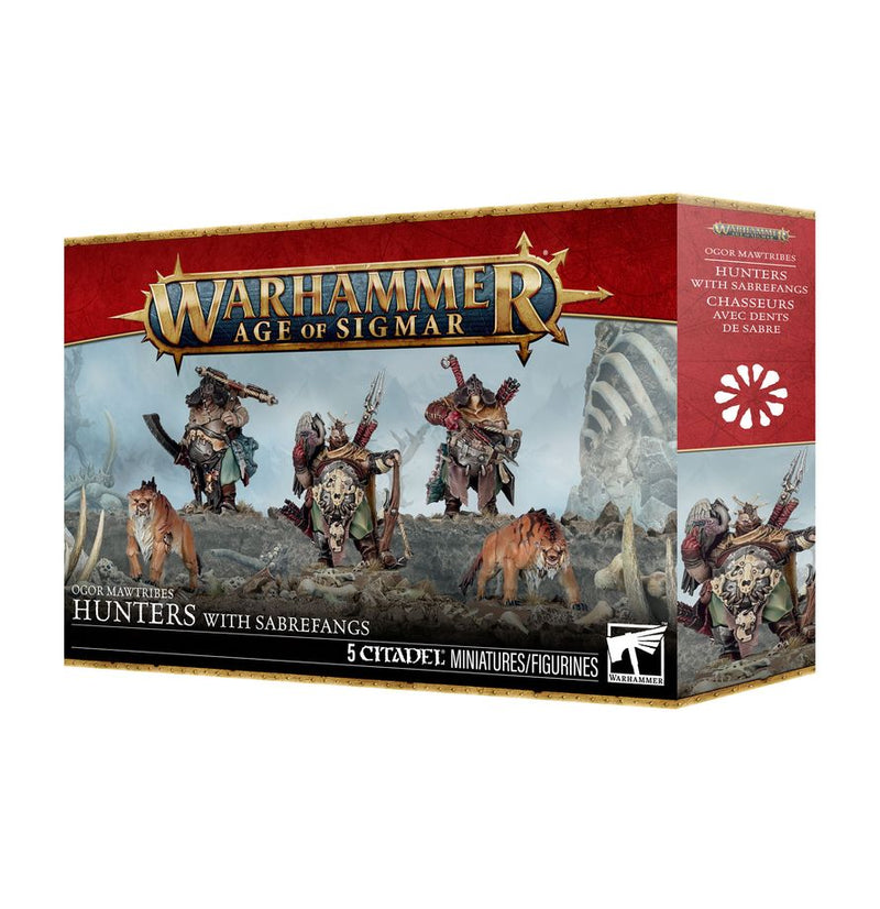Warhammer Age of Sigmar: Ogor Mawtribes - Hunters with Sabrefangs