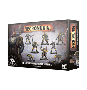 Warhammer 40,000: Necromunda - Palanite Enforcer Captains & Sergeants