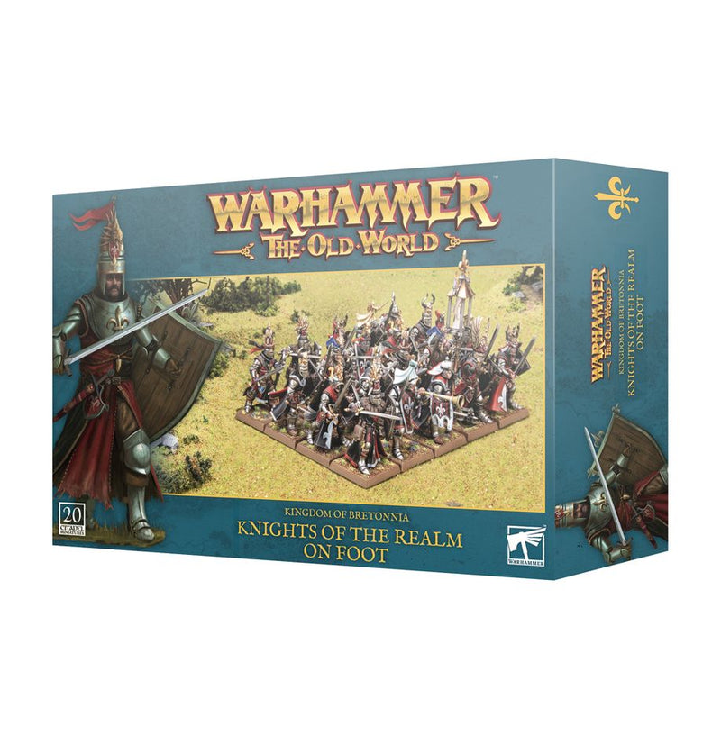 Warhammer The Old World: Kingdom of Bretonnia - Knights of the Realm on Foot