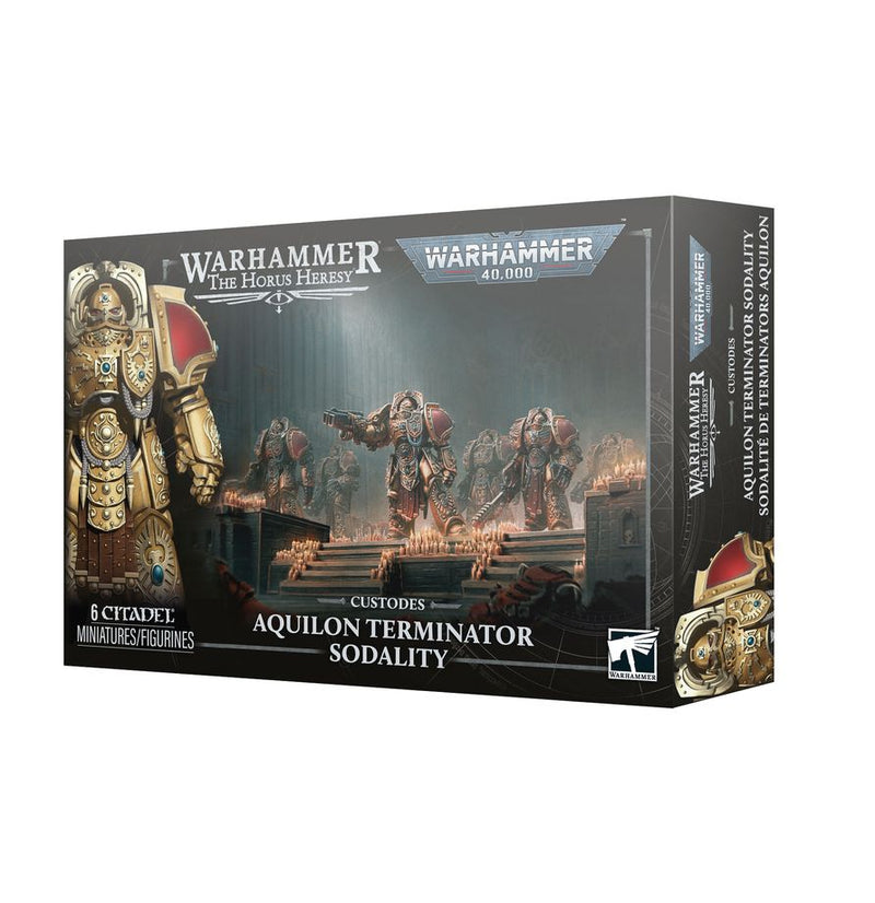 Warhammer 40,000 / The Horus Heresy: Adeptus Custodes - Aquilon Terminator Sodality [OCTOBER 17 RELEASE]