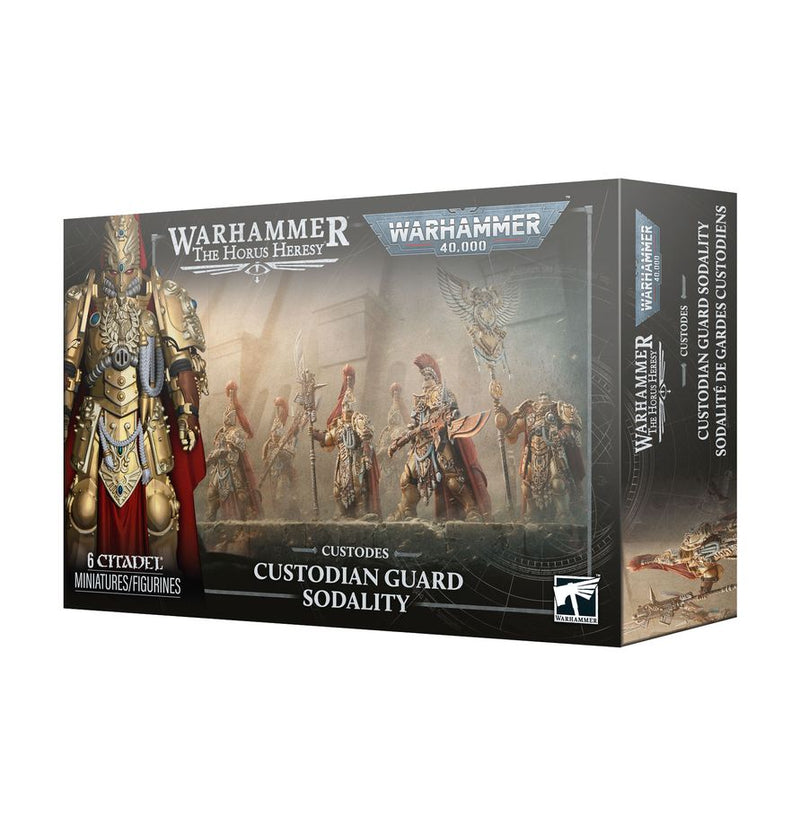 Warhammer 40,000 / The Horus Heresy: Adeptus Custodes - Custodian Guard Sodality [OCTOBER 17 RELEASE]