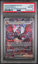 PSA 8 2024 CHARIZARD ex PALDEAN FATES - SIR
