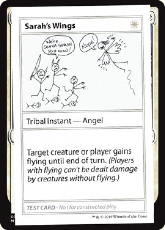 Sarah's Wings (2021 Edition) [Mystery Booster Playtest Cards]