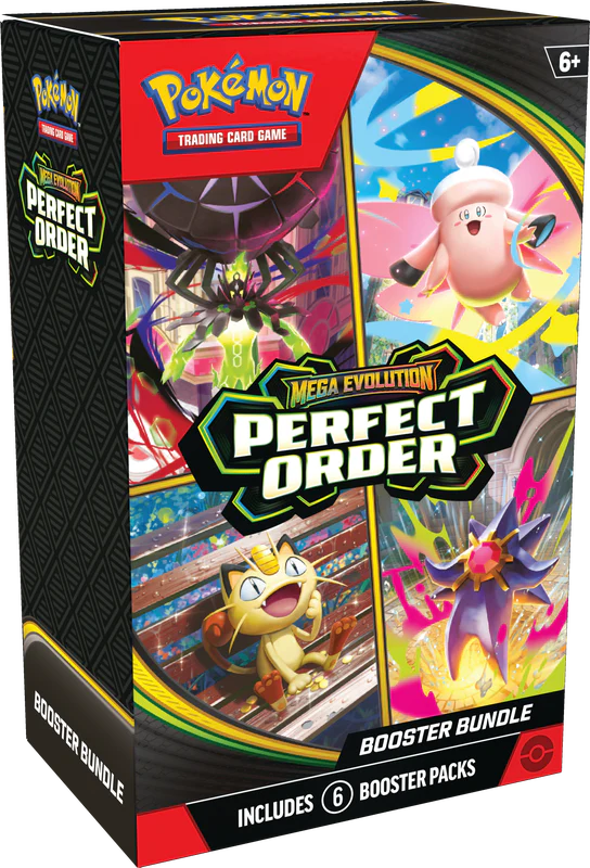 Pokémon TCG: Mega Evolution: Perfect Order | Booster Bundle