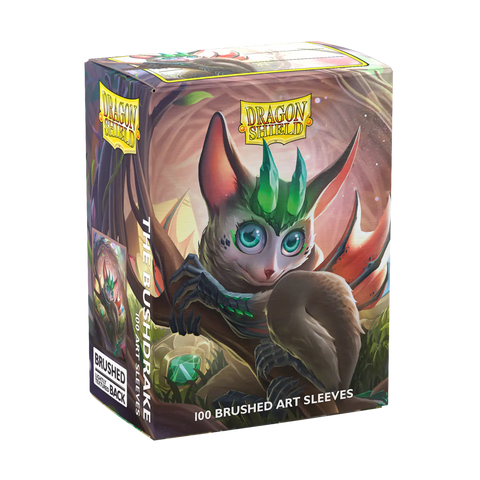 Dragon Shield: Brushed Art Sleeves | The Bushdrake (100)