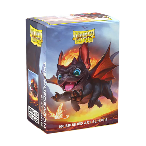 Dragon Shield: Brushed Art Sleeves | The Wufdragon (100)