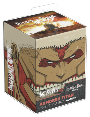 SQUAROE: Attack on Titan -  ARMORED TITAN Deck - Box | 100+