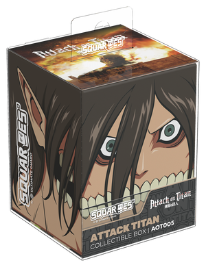 SQUAROE: Attack on Titan - ATTACK TITAN -  Deck Box | 100+