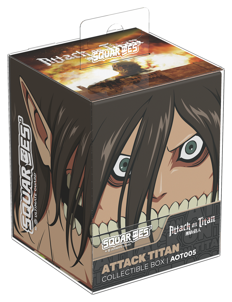 SQUAROE: Attack on Titan - ATTACK TITAN -  Deck Box | 100+
