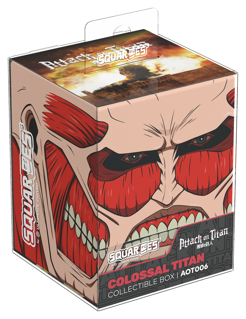 SQUAROE: Attack on Titan -  COLOSSAL TITAN -  Deck - Box | 100+