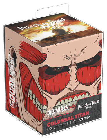 SQUAROE: Attack on Titan -  COLOSSAL TITAN -  Deck - Box | 100+