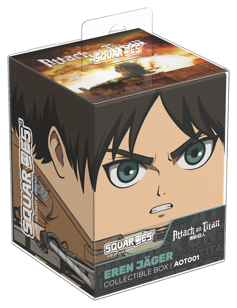 SQUAROE: Attack on Titan - EREN JAGER -  Deck Box | 100+