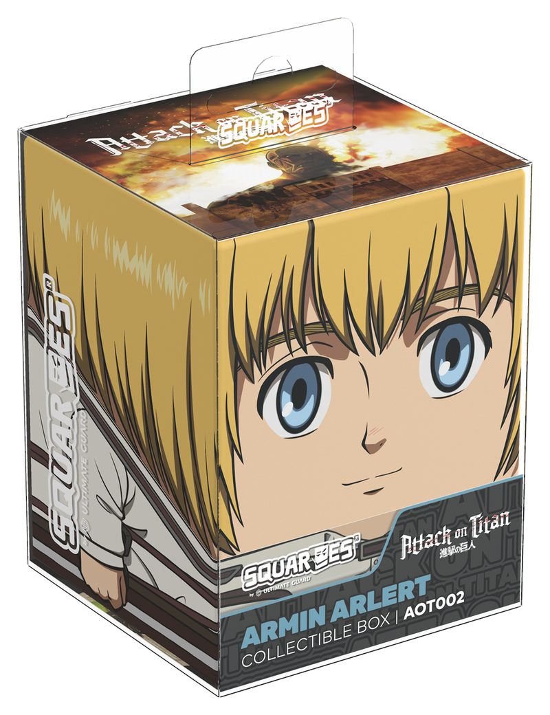 SQUAROE: Attack on Titan - ARMIN ARLERT -  Deck Box | 100+