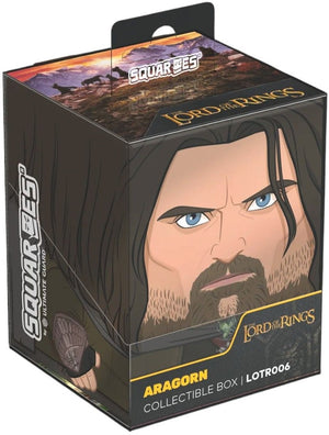 SQUAROE: The Lord of the Rings - Aragorn - Deck Box | 100+