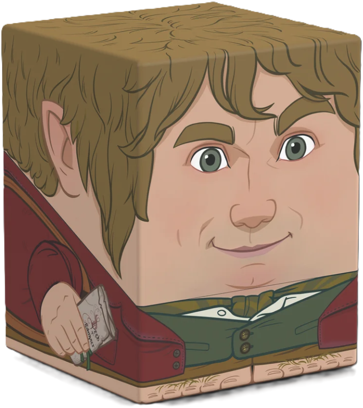 SQUAROE: The Hobbit - Bilbo Baggins - Deck Box | 100+