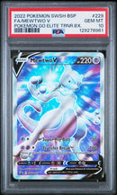 PSA 10 2022 SWSH MEWTWO V BLACK STAR PROMO - FULL ART