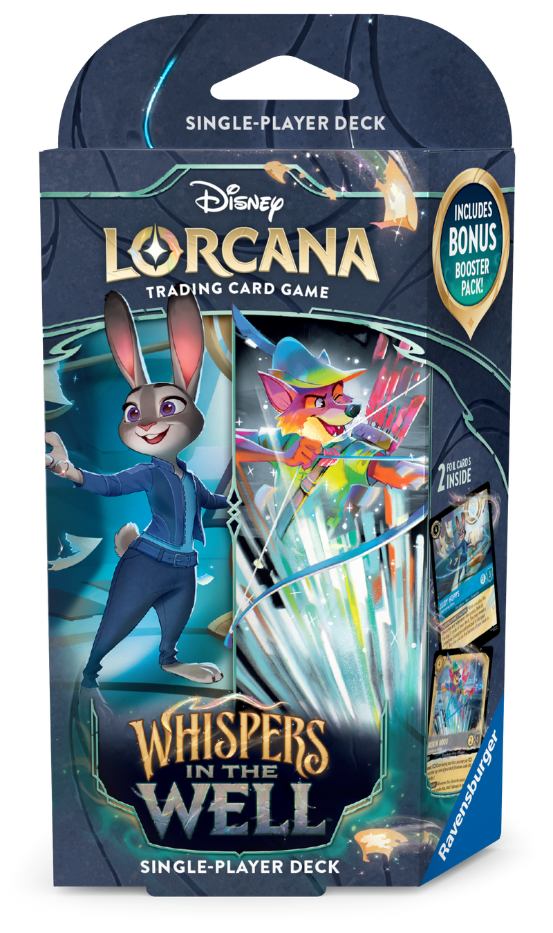 Disney Lorcana: Whispers in the Well | Starter Deck - Sapphire & Steel