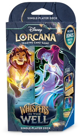 Disney Lorcana: Whispers in the Well | Starter Deck - Amber & Emerald