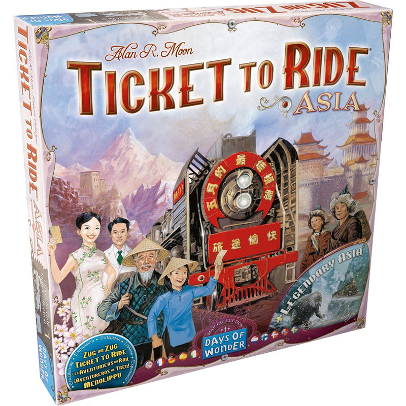 Ticket to Ride Map Collection: Volume 1 - Asia & Legendary Asia