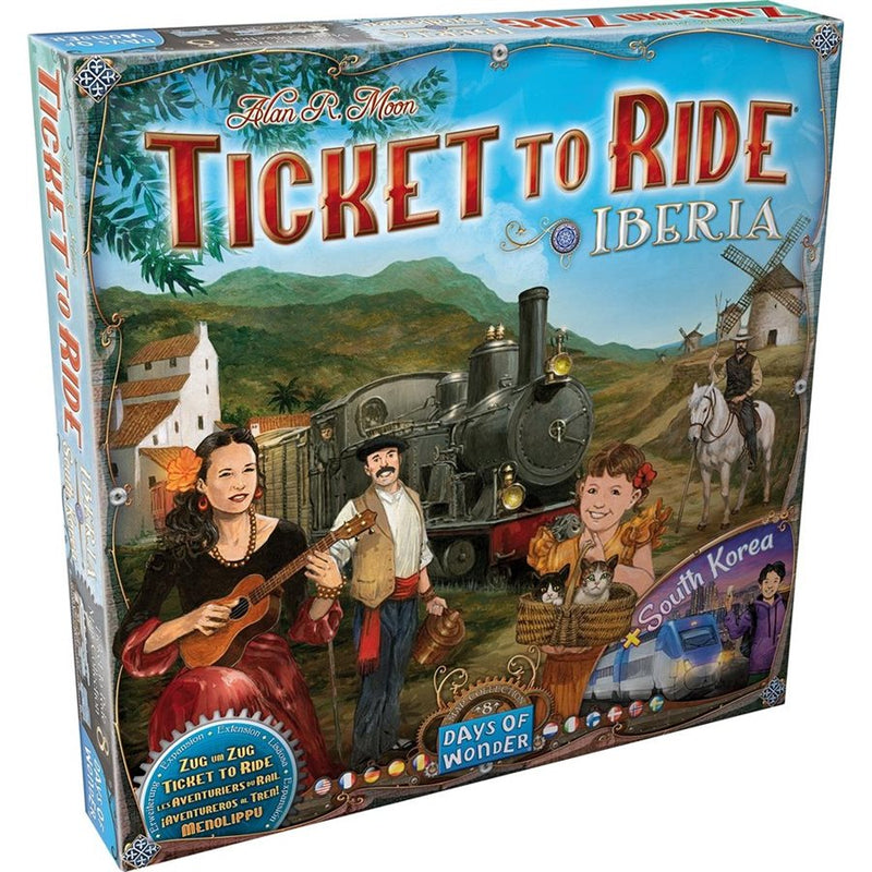 Ticket to Ride Map Collection: Volume 8 - Idria & South Korea