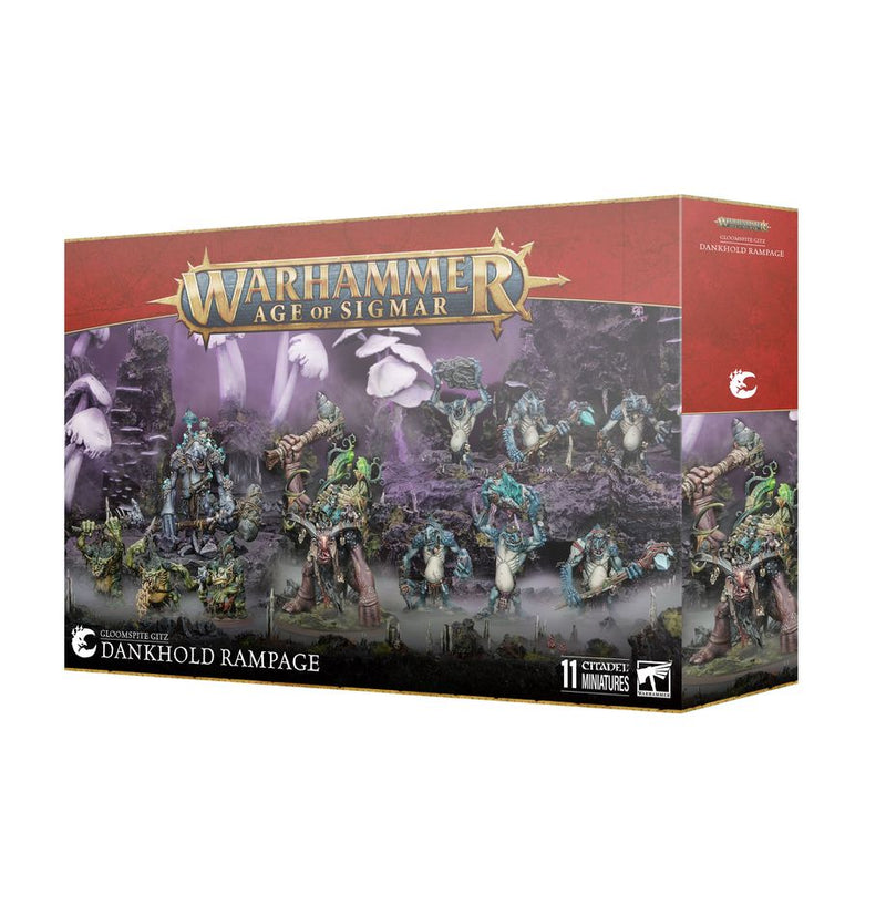 Warhammer Age of Sigmar: Gloomspite Gitz - Dankhold Rampage Battleforce