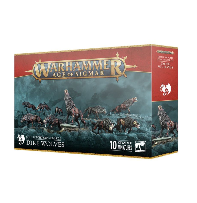 Warhammer Age of Sigmar: Soulblight Gravelords - Dire Wolves