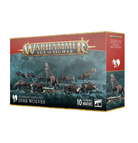 Warhammer Age of Sigmar: Soulblight Gravelords - Dire Wolves