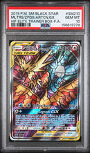 PSA 10 2019 MOLTRES & ZAPDOS & ARTICUNO PROMO - FA